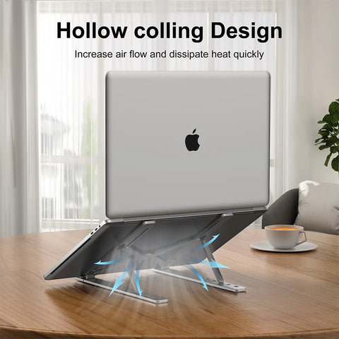 Support pliable pour ordinateur portable, Base de refroidissement pour ordinateur portable, Support universel pour ordinateur, accessoires pour Macbook iPad tablette