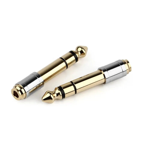 Adaptador de Audio de 3,5 a 6,35, convertidores Jack de 6,5mm a 3,5mm, conector macho hembra, enchufe para auriculares de 6,3mm y 6,5mm, electrónica de consumo