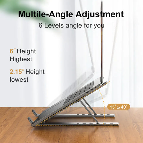 Support pliable pour ordinateur portable, Base de refroidissement pour ordinateur portable, Support universel pour ordinateur, accessoires pour Macbook iPad tablette