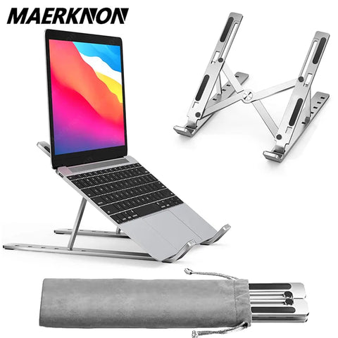 Support pliable pour ordinateur portable, Base de refroidissement pour ordinateur portable, Support universel pour ordinateur, accessoires pour Macbook iPad tablette