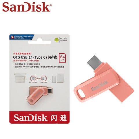 SanDisk Pen Drive Pink USB 3.1